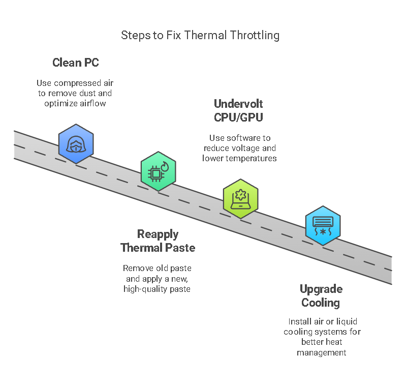 Step-by-Step Fixes for Thermal Throttling in a PC